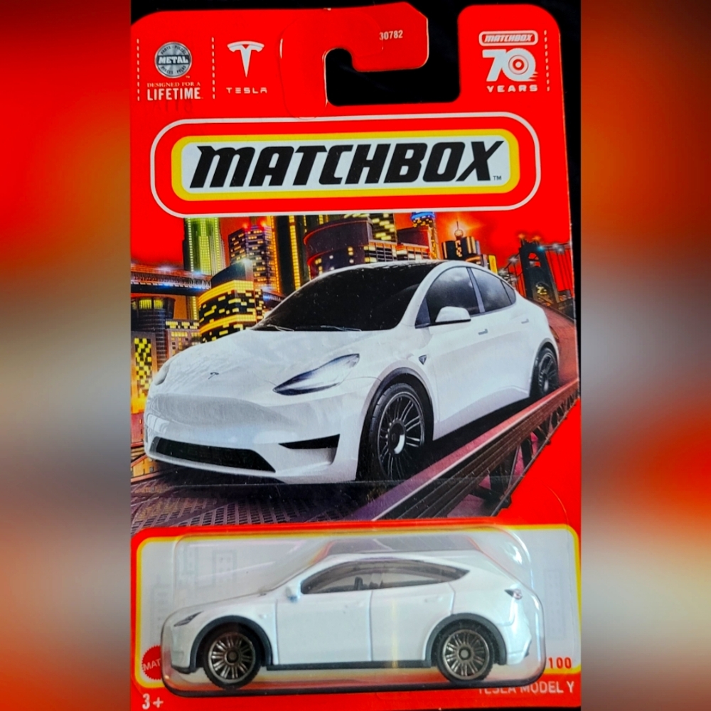 Tesla White Die-Cast  Model Y